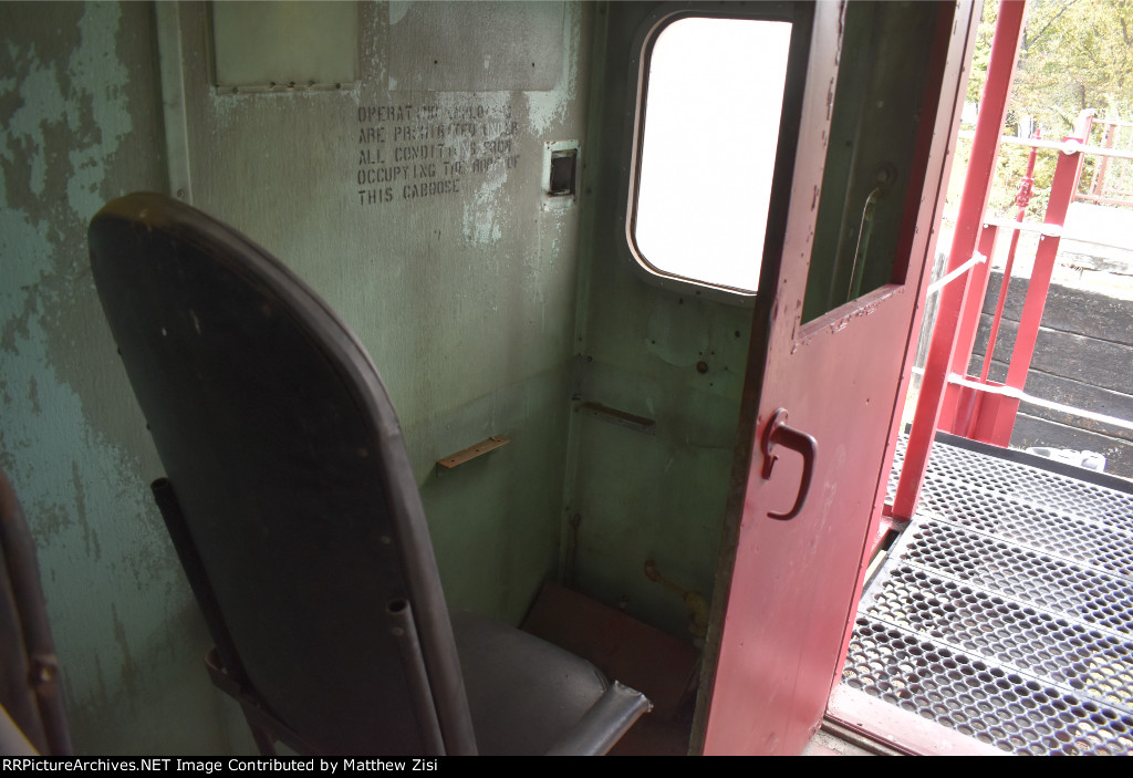 Interior of Caboose